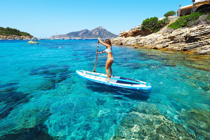 Corso di Paddle Surf nella meravigliosa baia di Sant Elm