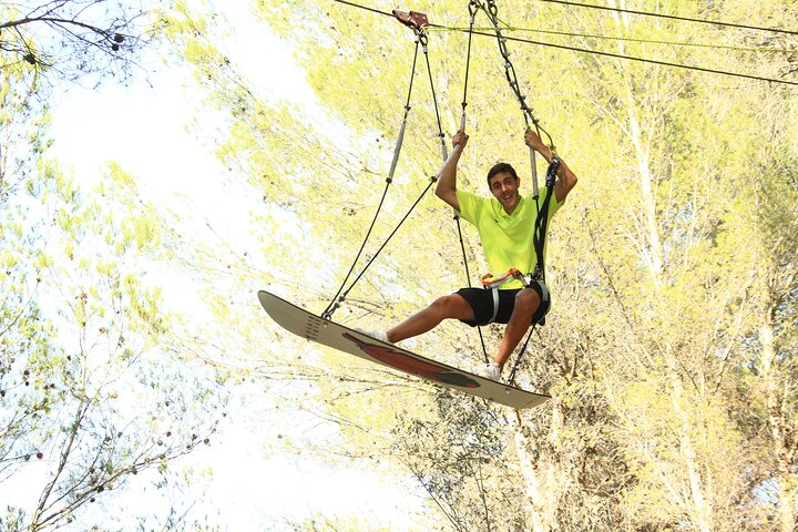Adrenalin Tretopp-eventyr på Mallorca