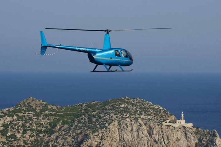 Tour privato della costa nord di Palma di Maiorca in elicottero