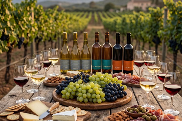 Es Fangar Winery 5 Wein-Premium-Verkostung in Mallorca