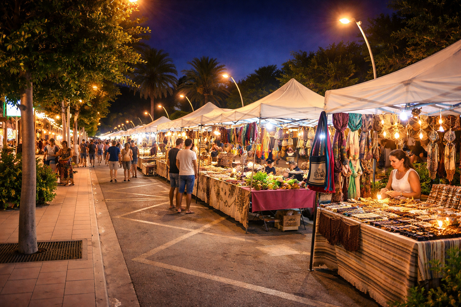 Night Market Cala Egos Mallorca