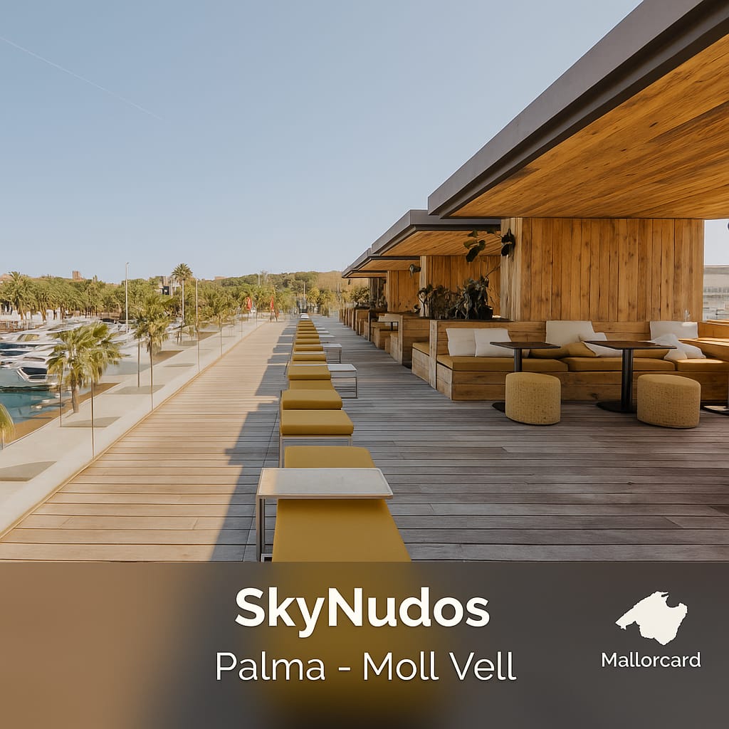 Sky Nudos Rooftop Bar Mallorca 