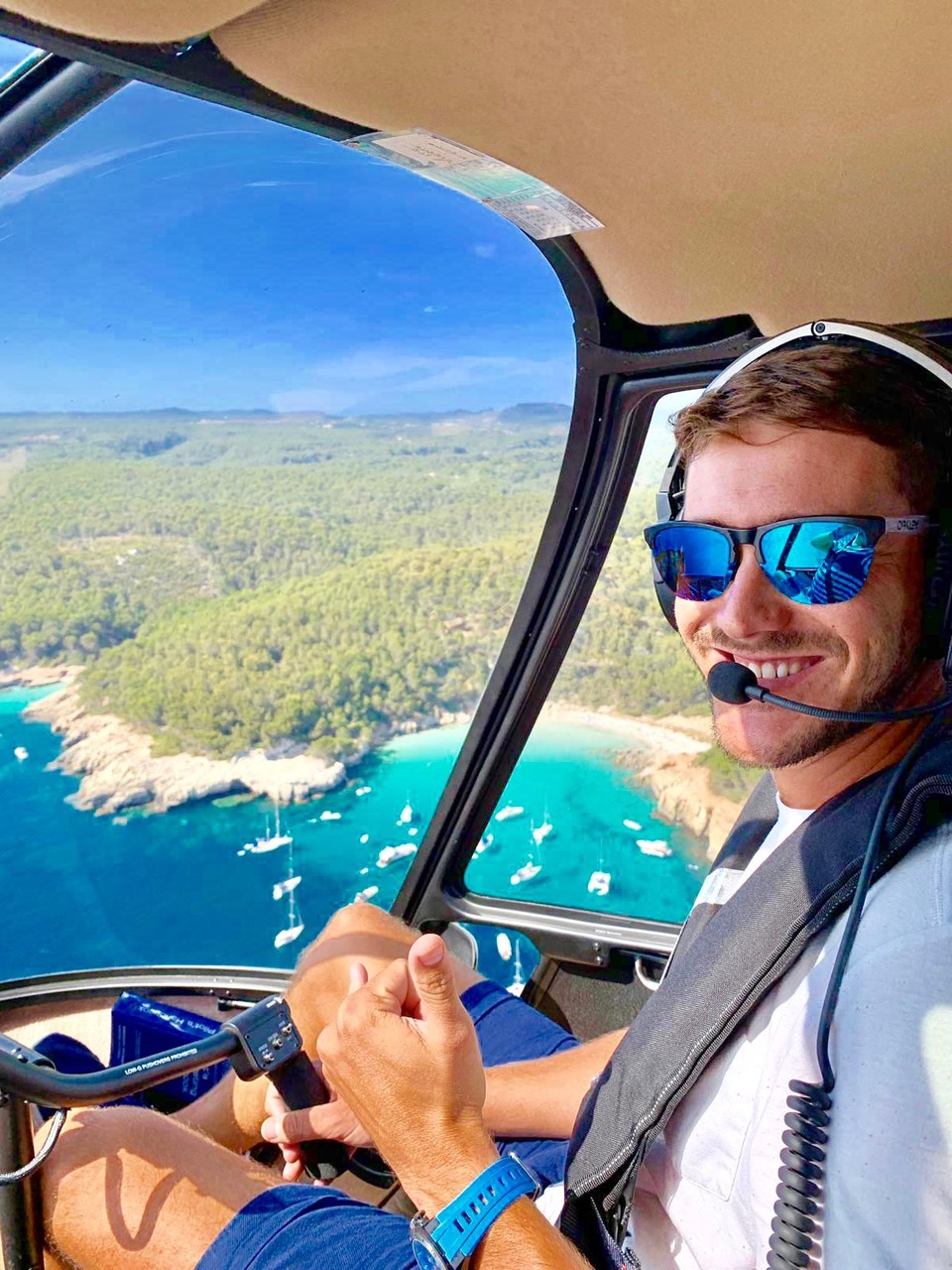 the helicopter center Mallorca