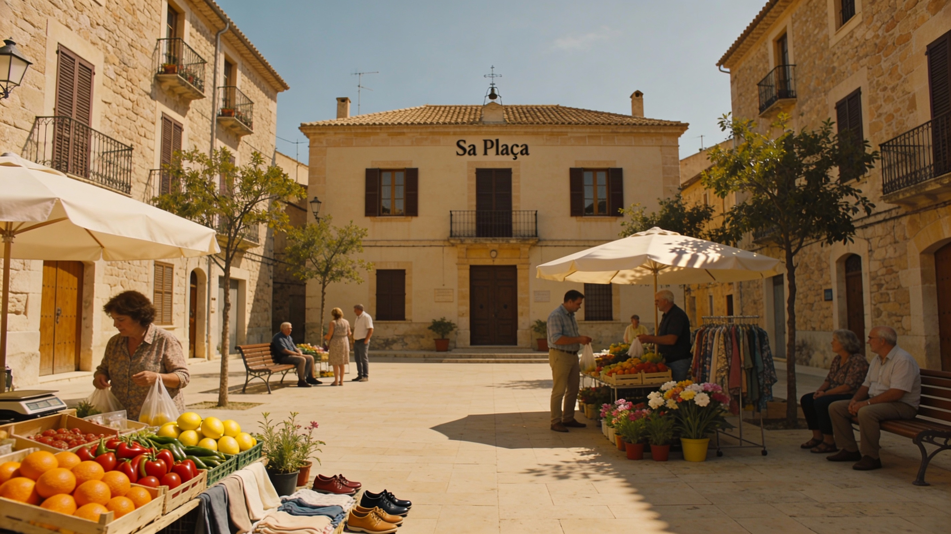 Weekly Market Maria de la Salut Mallorca