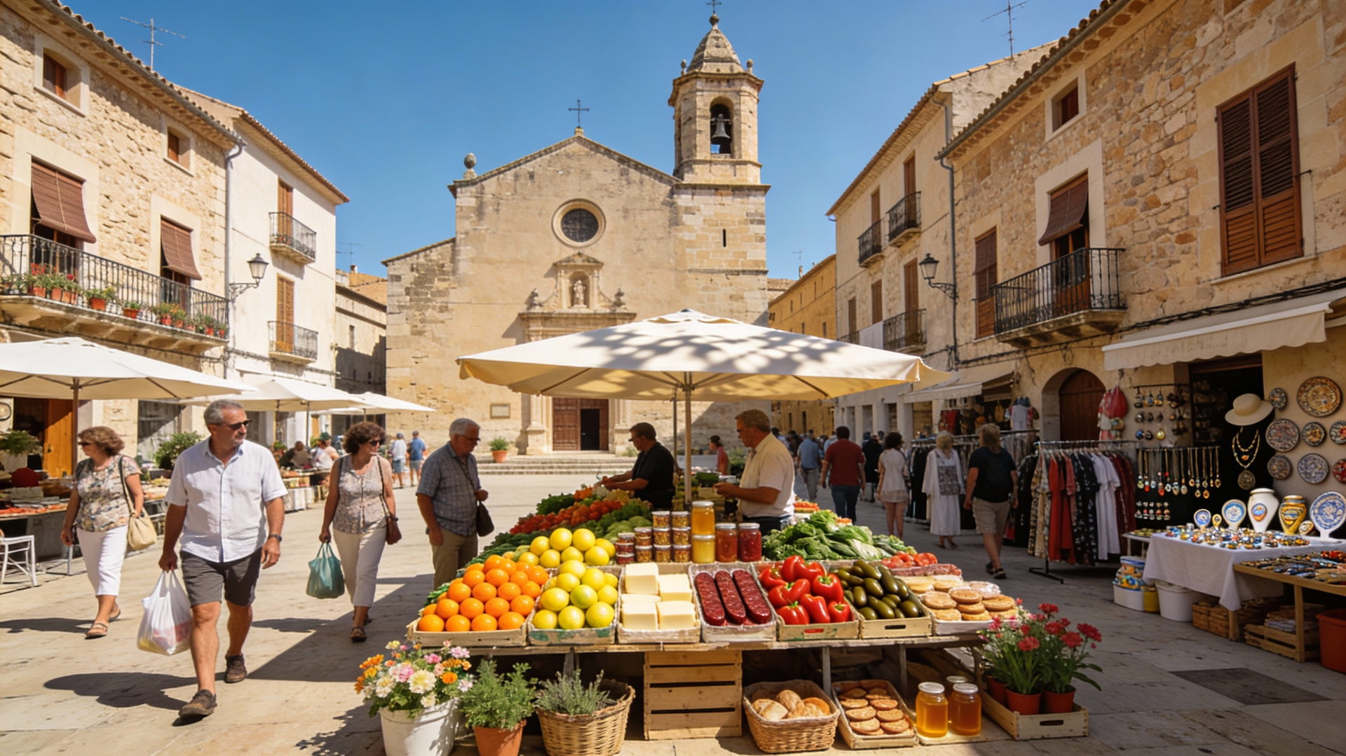 Weekly Market Porreres Mallorca